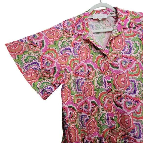 La Boheme Girls Moxie Mini Dress Agate Candy Apple Size M/L - Picture 5 of 11